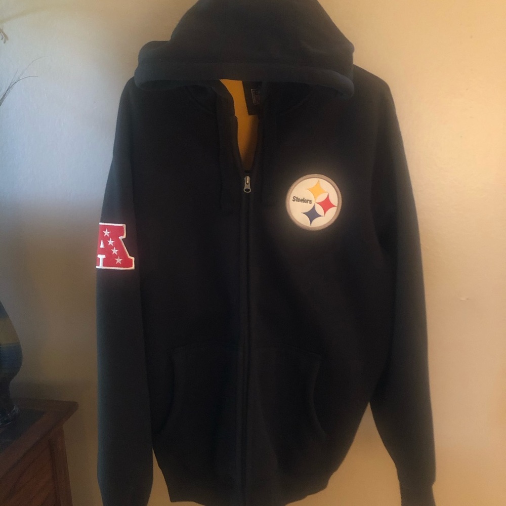 NFL MENS Steelers Jacket Size Large